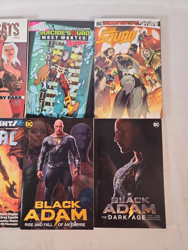 Lote de novelas gráficas DC - Black Adam, Dark Nights, Wildcats, Suicide Squad, Dark Foto 3 de 4