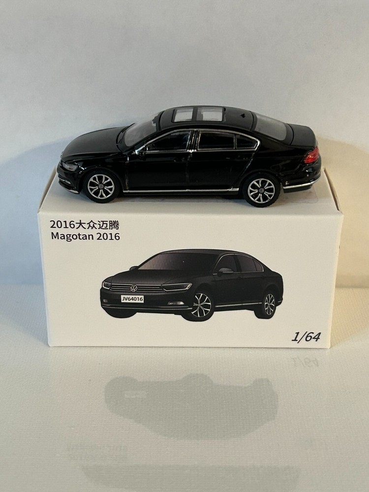 2016 JKM Magotan Sedan Diecast Car Model 1:64 Scale Black New