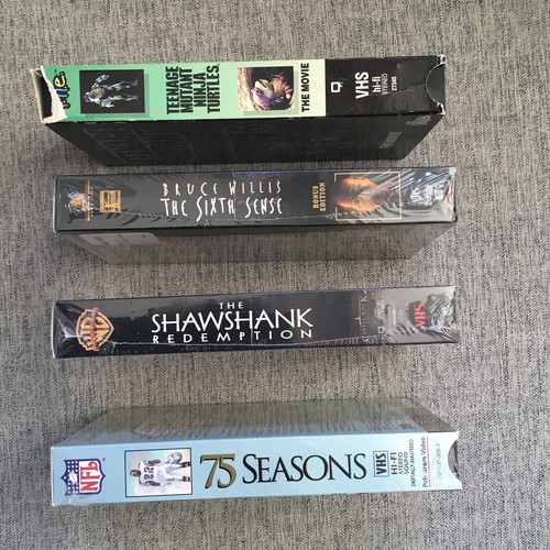 3 Factory Sealed VHS Movies, And 1 Pre-owned Teenage Mutant Ninja Turtles - Picture 3 of 4