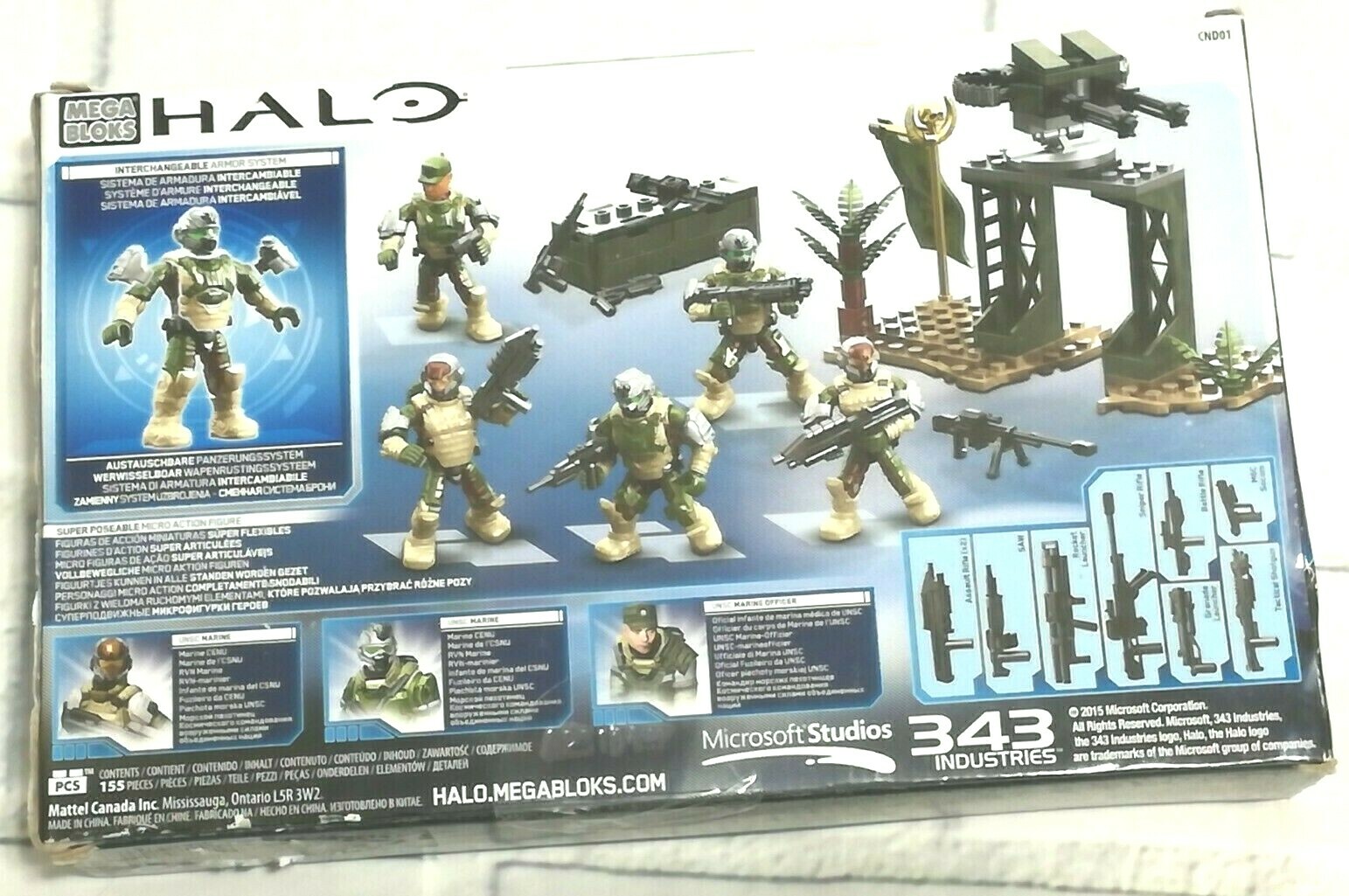 mega construx halo unsc yankee squad