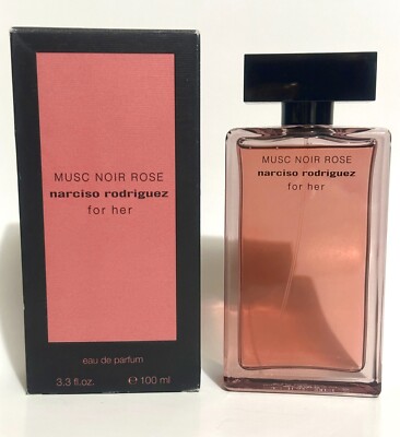 Narciso Rodriguez MUSC NOIR ROSE for Her Edp 100ml 3.3 oz Spray nib