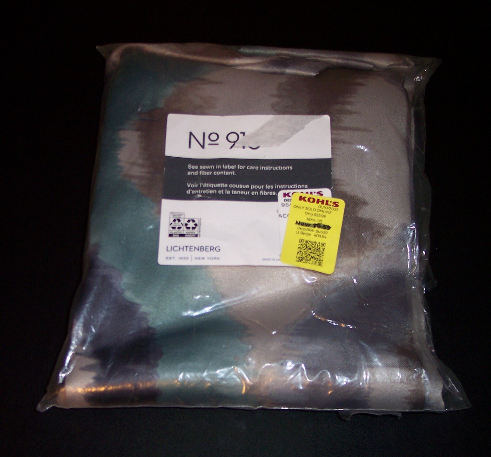 New Pretty Lightenburg Hookless Shower Curtain Heavier Kohl's Sticker