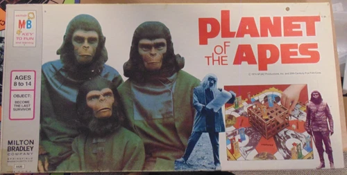 Vintage 1974 Planet Of the Apes Board Game Milton Bradley SEE PICTURES!