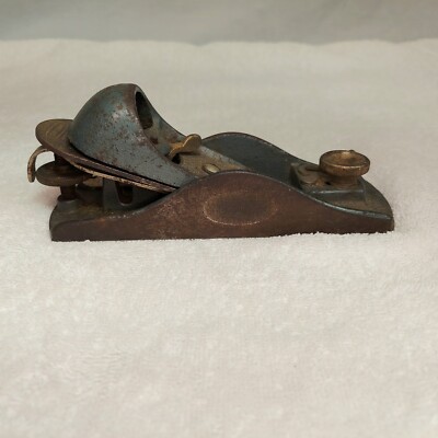 VTG 6'' Craftsman USA Block Plane 187.37052-A DD Carpenter Wood Woodworking Tool