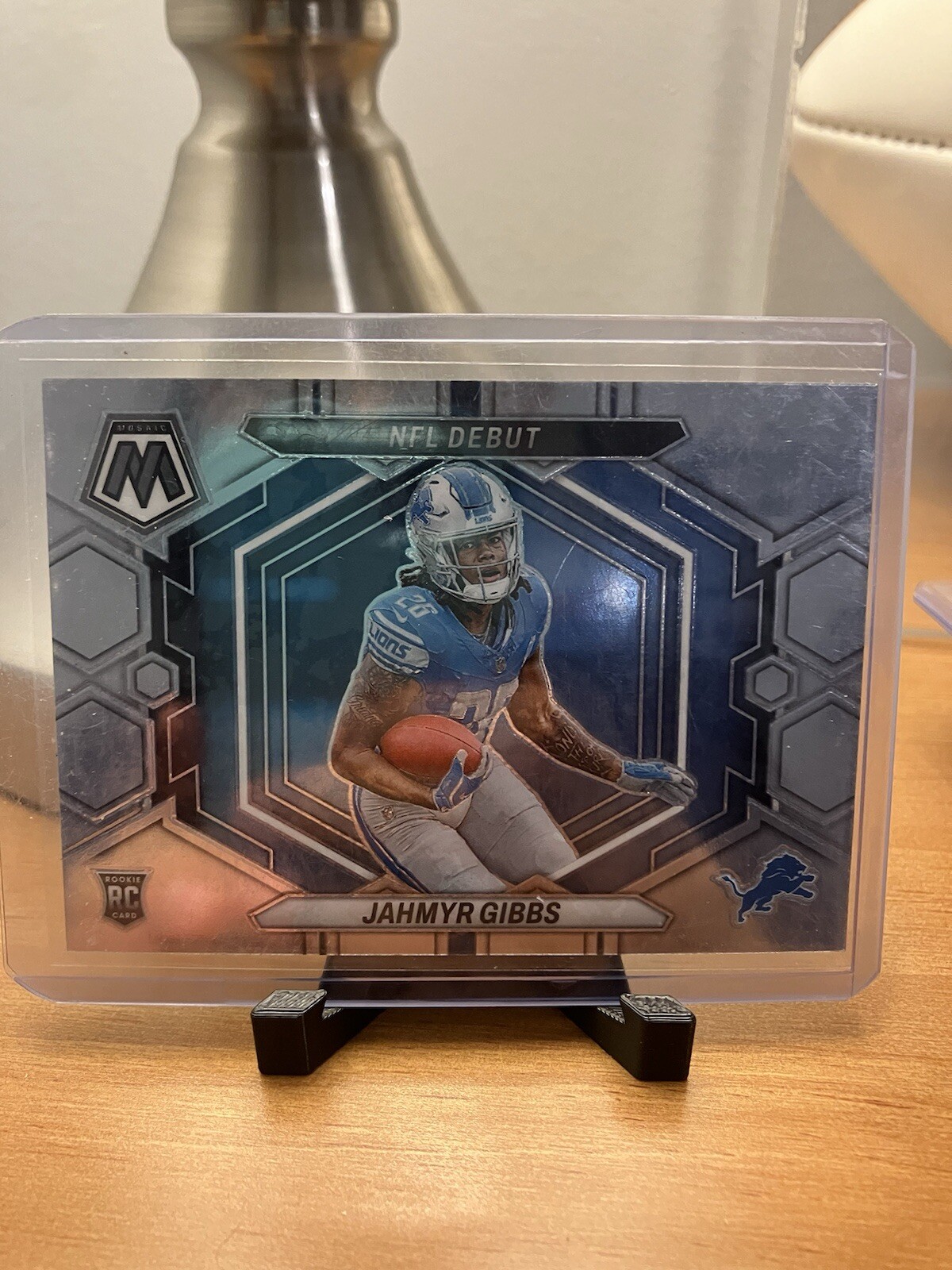 2023 Panini Mosaic - NFL Debut Silver Prizm #ND-10 Jahmyr Gibbs (RC) Lions