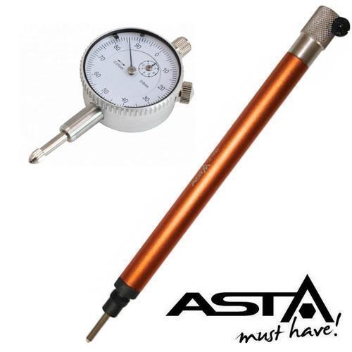 Indicateur de point mort haut PMH avec comparateur de précision 0.01mm en acier M14