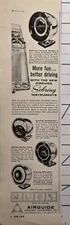 Airguide Sebring Instruments Auto Car Tach Clock Altimeter Vintage Print Ad 1963