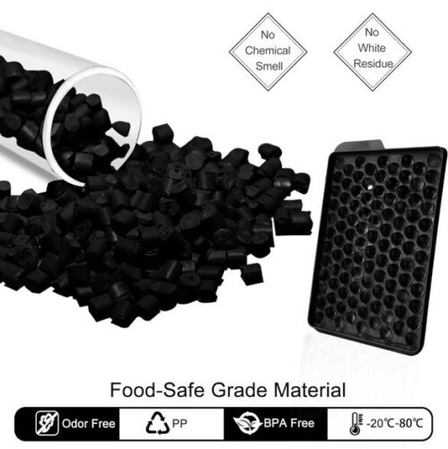 Mini Ice Cube Trays For Freezer 4 Pack Tiny Ice Cube Tray With Lid, Bin, Scoop - Picture 3 of 5