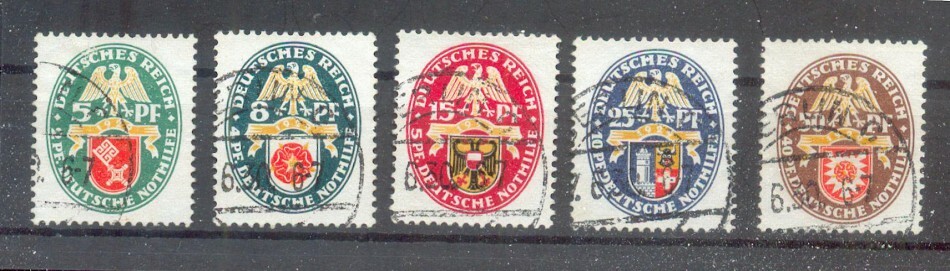 Dr-Weimar 430/34 Set Embossed (R1259)