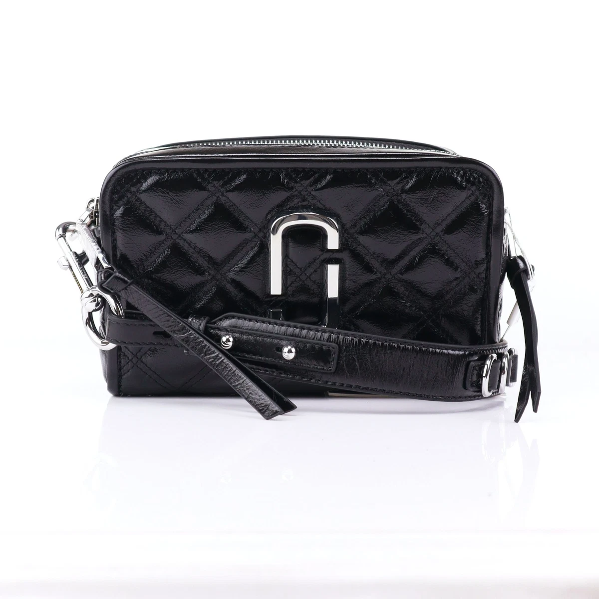 Marc Jacobs - Women's Snapshot Crossbody Bag Shoulder Bag - Black - Leather