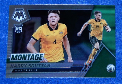 2022 Panini World Cup SOCCER  * Harry Souttar * #7 Australia     Montage Silver