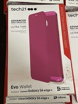 New Tech21 Evo Wallet Ultra-Thin Case for The Galaxy S6 edge+ Featherweight