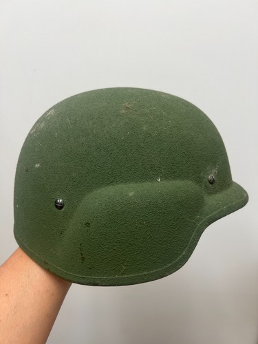 GENUINE USMC GENTEX LEVEL IIIA LIGHTWEIGHT MARINE CORPS COMBAT HELMET - X-LARGE. - Picture 6 of 10