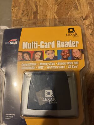 New In Package LEXAR MULTI-CARD READER USB
