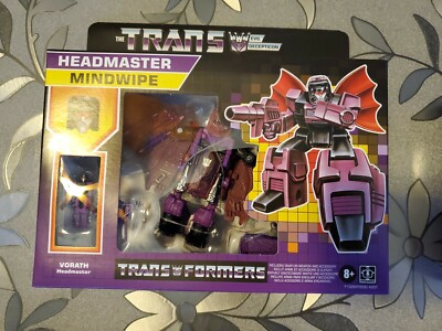 NISB G1 Transformers Mindwipe Reissue RETRO Headmasters FREE SHIPPING