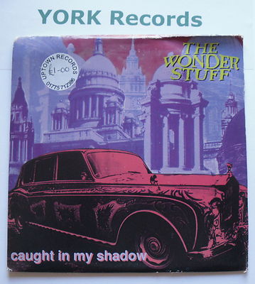 WONDER STUFF - Caught In My Shadow - Exceellent Con 7'' Single Far Out GONE 12