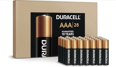 Duracell AAA Batteries - Pack of 28