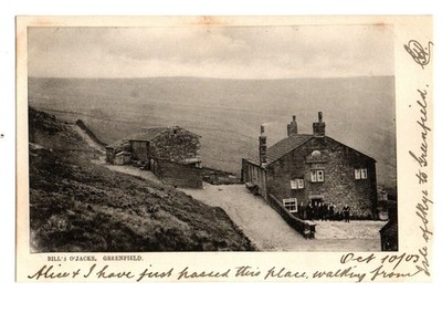 Lancashire. Bill's O'Jacks, Greenfield. Kneipe.