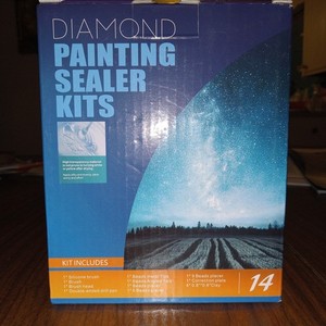 2 Diamond Painting Sealer Kits - High Gloss Sealer Glue for Diamond Art  new