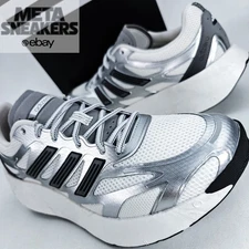 Adidas  US 10 Men's Silver/White/Grey Swirlfoam Retro Adizero Aruku - JS3714 NIB