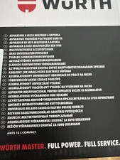 Würth AMTS 18 L COMPACT Akku Mehrzweck-Trockenstaubsauger, kabellos, 18L