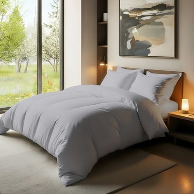 Bettdecke Quilt Cover 200 Fäden Ägyptische Baumwolle 3-teilig Bettwäsche Set Single Double King/Groß Super