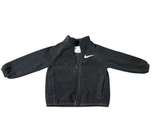 Nike Toddler Full-Zip Fleece Jacket Black 12 Months