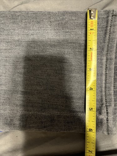 7 For all Mankind Josefina Button Fly Jeans Light Wash Gray Size 29 - Picture 5 of 8