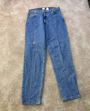 Vintage Calvin Klein Easy fit Jeans Men's 34x34 Blue Denim made in USA
