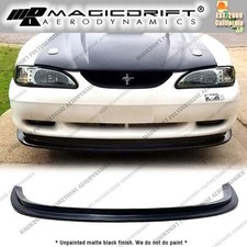 For 94-98 Ford Mustang Mda Cobra Style Cbr Cb Front Bumper Lip Chin Spoiler