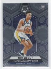 #254 2023-24 Panini Mosaic NBA Debut Base Trayce Jackson-Davis Rookie Golden