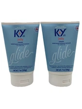 KY Jelly Classic Water-based Personal Lubricant, Water Based Lube, 7 Oz 2 Pack