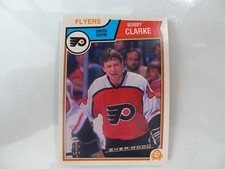 1983-84 O-Pee-Chee Hockey Card # 262 Bobby Clarke VG-Ex (4) Philadelphia Flyers