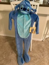 Disguise DISNEY STITCH CHARACTER JUMPSUIT Halloween Costume CHILDS S/P 4-6 NWT