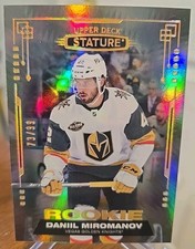 2021-22 Upper Deck Stature Rookies Photo Variant /99 Daniil Miromanov Rookie