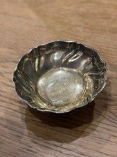 Antike Silberschale 835 Silber &ndash; innen vergoldet &ndash; 1939 &ndash; P. Sch&auml;fer