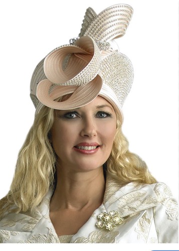 Dressy Lily & Taylor Gold Hat