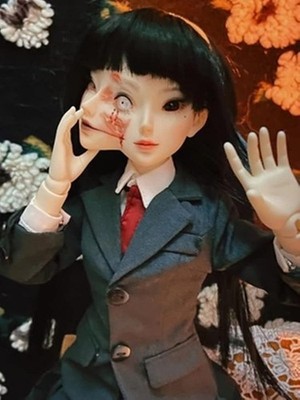 1/4 BJD SD Mio Two-sided Double Emotion Conjoined Horror Human Ghost limited