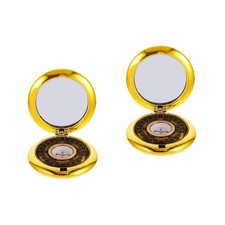 2 Pcs Camping Accesories Miniature Compass Hiking Pocket Supplies