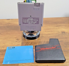 Nintendo NES American Gladiators - CART & MANUAL *Tested & Works*