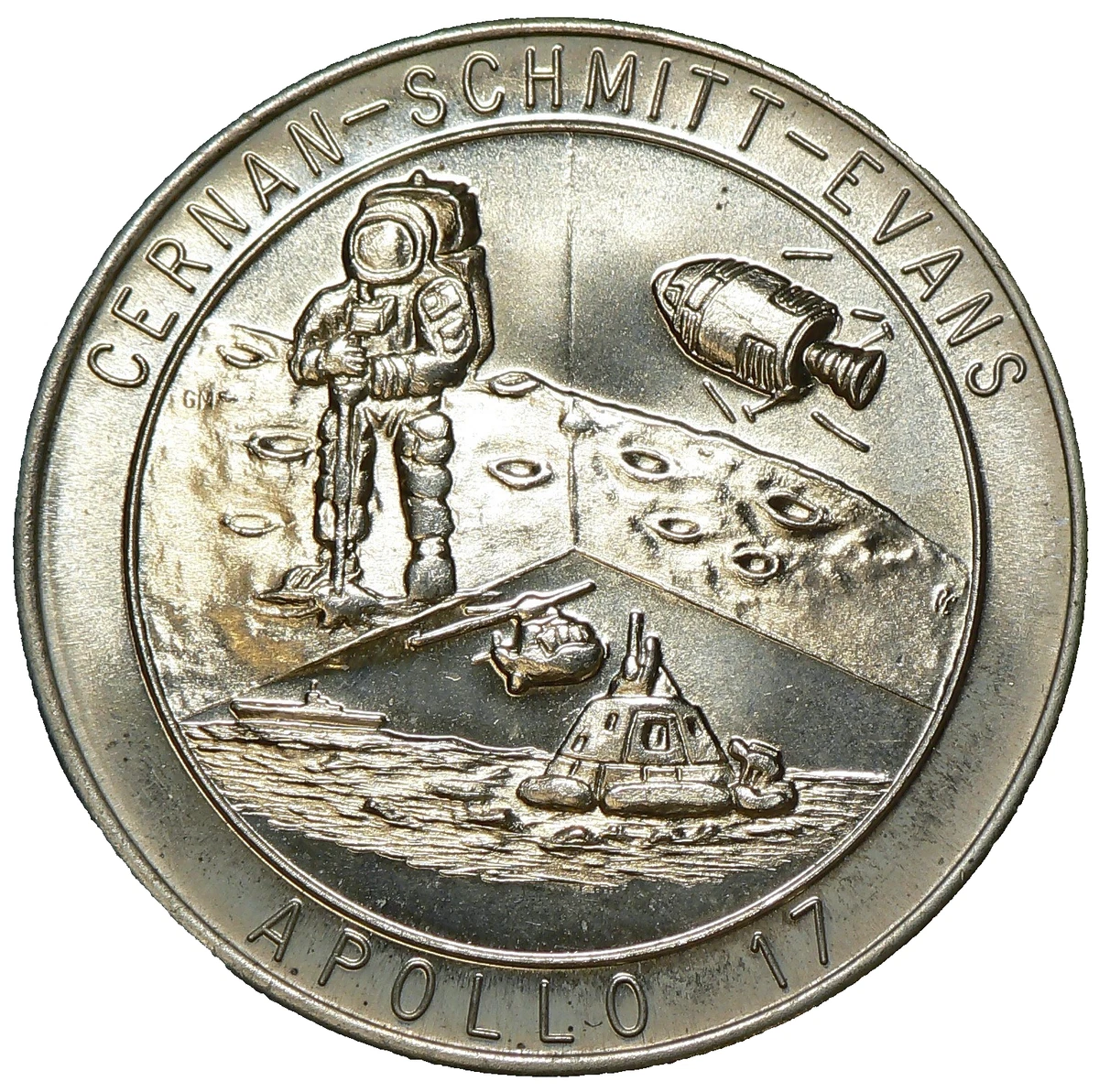 Apollo 17 Medal In Numismatic Medals for sale | eBay