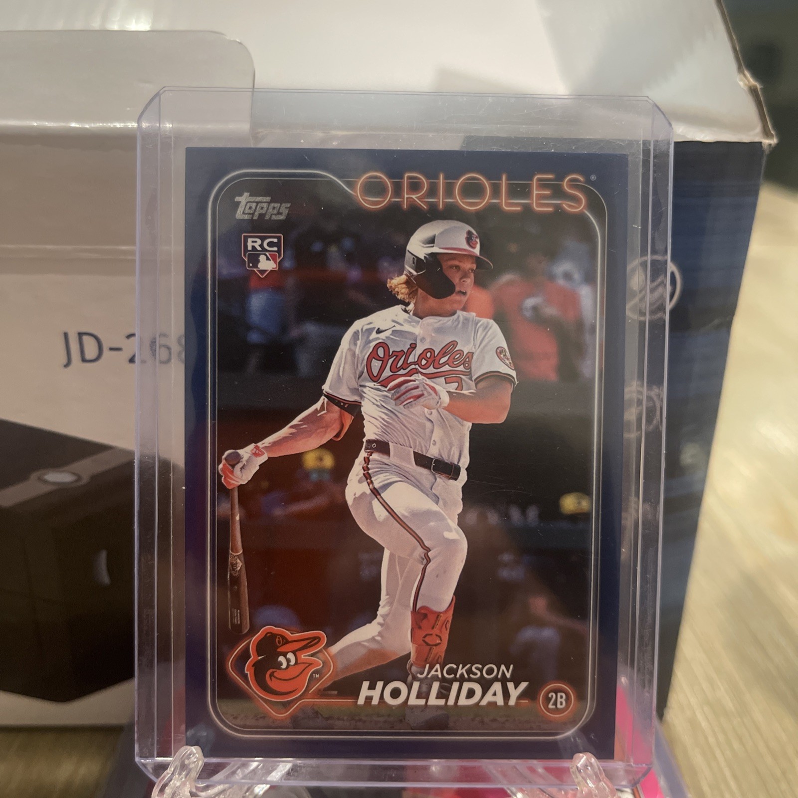 2024 Topps Update Jackson Holliday Royal Blue Border Rookie #US50 Orioles