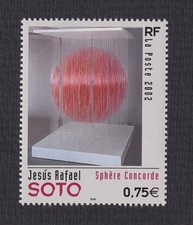 France-2002-Série artistique-Jesus Rafael Soto - Yvert n°3535 neuf**