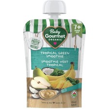 2-Pack Baby Gourmet Organic Puree Tropical Green Smoothie
