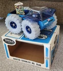 RARE NEW MIGHTY TONKA 2546 BLUE CRATER CRAWLER IN BOX W/ LOOK BOOK!