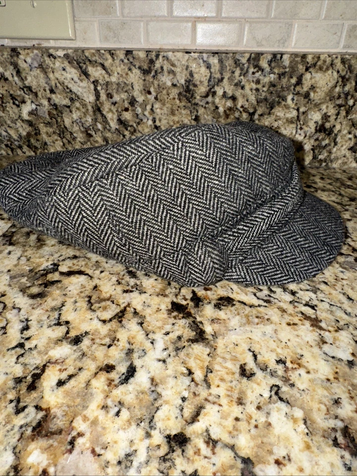 San Diego Hat Co. RARA Gorra Cadete de Lana Negra con Botones Mujer O/S Espiga Foto 3 de 4