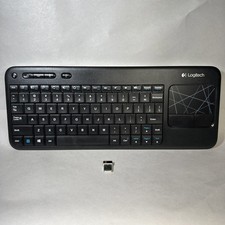 Logitech K400r Wireless Keyboard Built-In Tou...