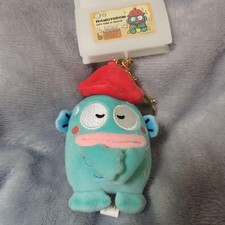 Sanrio Characters Hangyodon Mascot Charm Keychain Strap Plush