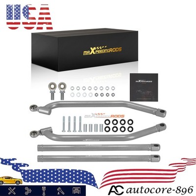 4pcs Rear Upper & Lower Radius Rods Bars for Polaris RZR 1000 XP 4 EPS 2016 ATV