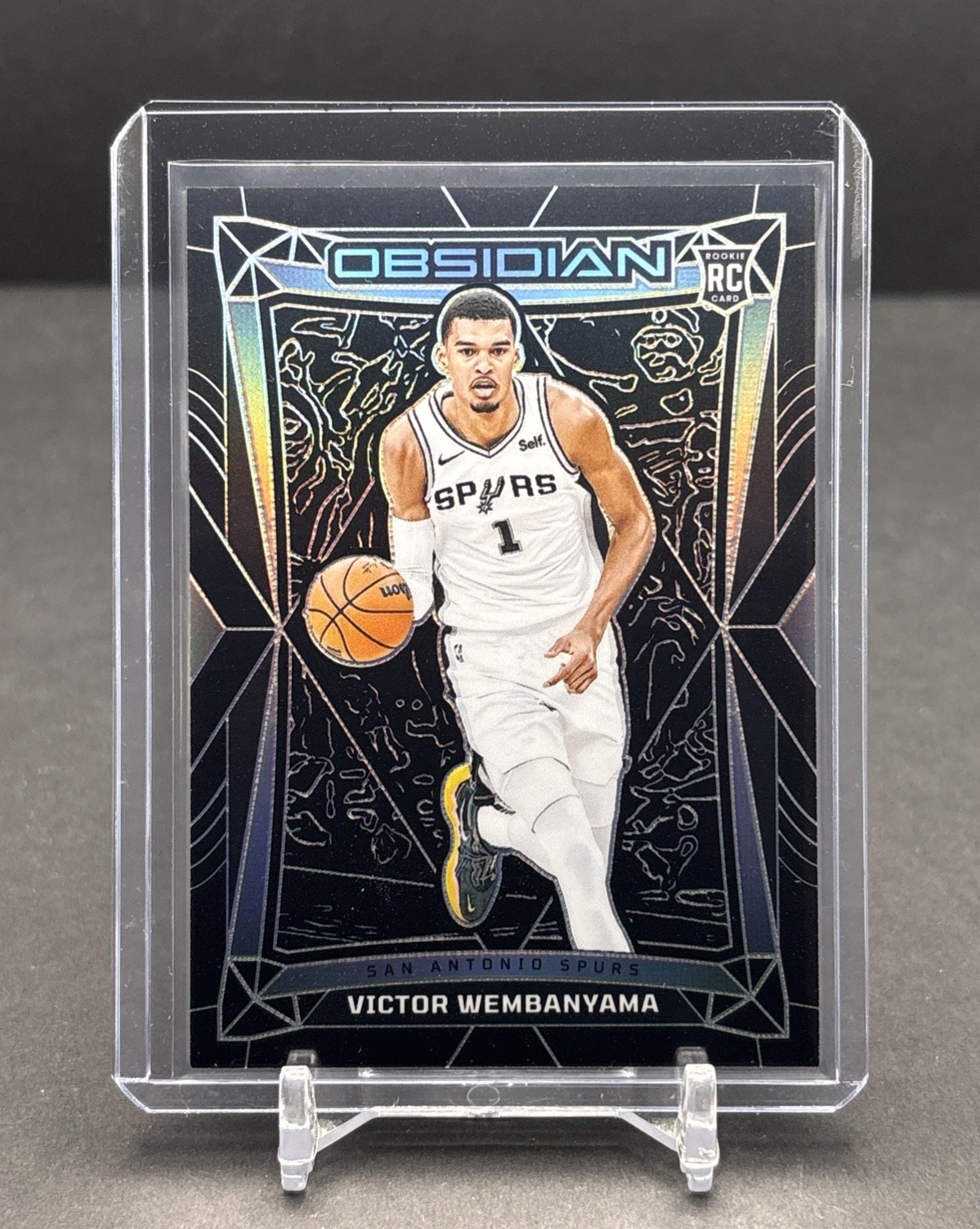 2023-24 PANINI OBSIDIAN NBA #9 Victor Wembanyama San Antonio Spurs RC